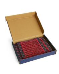 Red tamper proof seals - 250 pcs per box - for dirty endoscopes